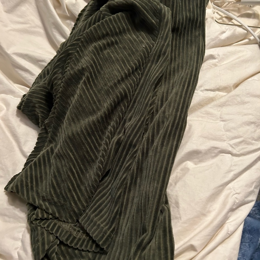 Vintage green yoga pants from 90s